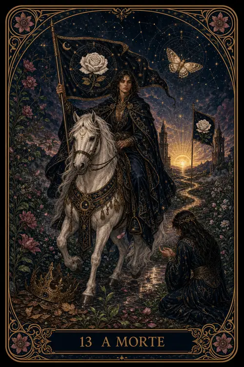 Death card from the Bruxa's Deck