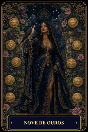 Nine of Pentacles